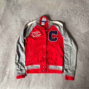 Red and Gray Varsity Jacket
